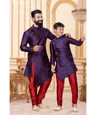 FATHER & SON MATCHING INDIAN OUTFITS 2