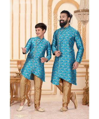 FATHER & SON Matching Indian Outfits 1