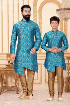 FATHER & SON Matching Indian Outfits