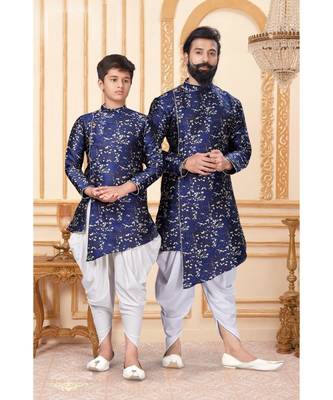 FATHER & SON Matching Indian Outfits 1