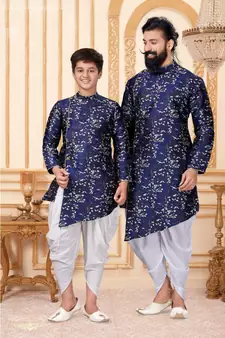 FATHER & SON Matching Indian Outfits