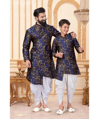 FATHER & SON Matching Indian Outfits 1
