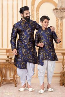 FATHER & SON Matching Indian Outfits