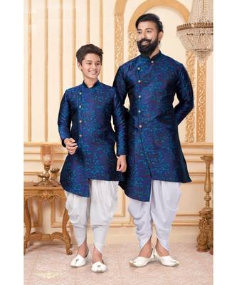 FATHER & SON Matching Indian Outfits 1