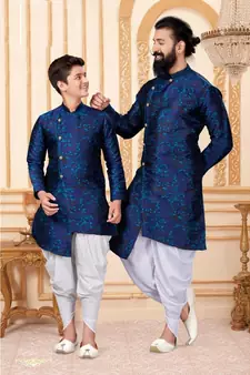 FATHER & SON Matching Indian Outfits