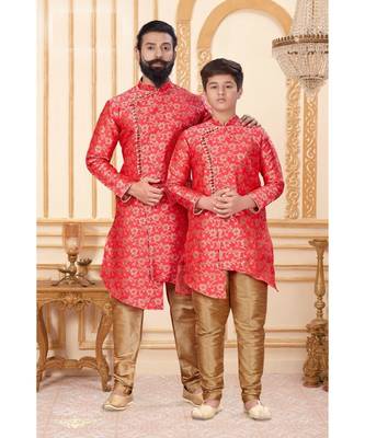 FATHER & SON Matching Indian Outfits 1