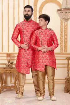FATHER & SON Matching Indian Outfits