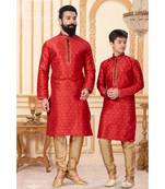 FATHER & SON Matching Indian Outfits