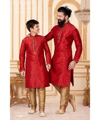FATHER & SON Matching Indian Outfits 2
