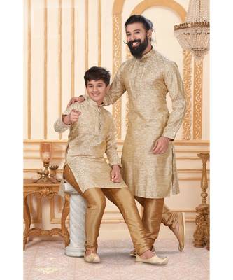 FATHER & SON Matching Indian Outfits 1