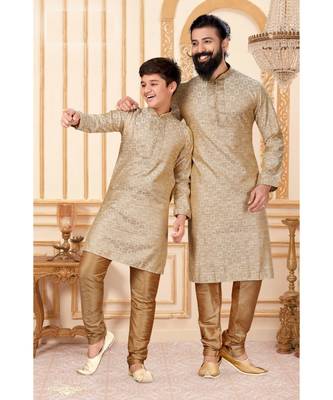 FATHER & SON Matching Indian Outfits 2