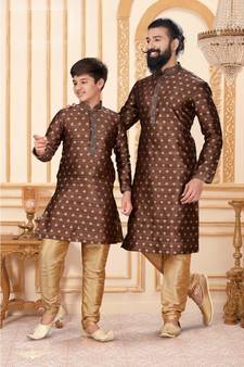 FATHER & SON Matching Indian Outfits