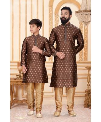 FATHER & SON Matching Indian Outfits 2
