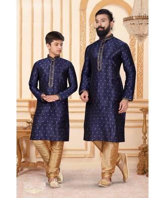 FATHER & SON Matching Indian Outfits 1