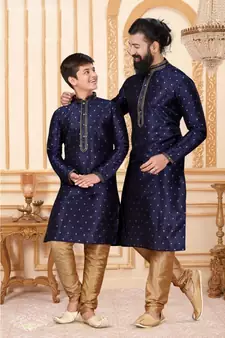 FATHER & SON Matching Indian Outfits