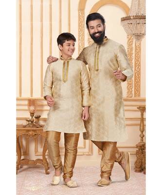 FATHER & SON Matching Indian Outfits 1