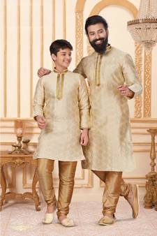FATHER & SON Matching Indian Outfits