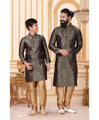 FATHER & SON Matching Indian Outfits 1