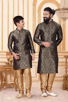 FATHER & SON Matching Indian Outfits