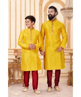 FATHER & SON Matching Indian Outfits 1