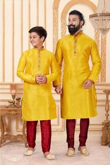 FATHER & SON Matching Indian Outfits