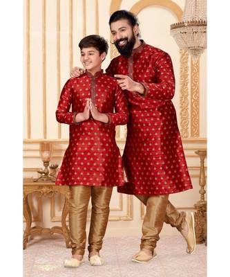 FATHER & SON Matching Indian Outfits 2