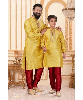 FATHER & SON Matching Indian Outfits 1