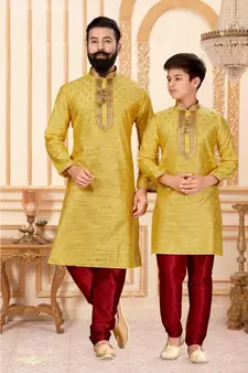 FATHER & SON Matching Indian Outfits