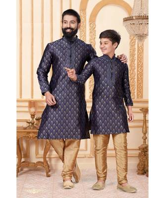 FATHER & SON Matching Indian Outfits 1