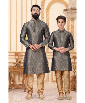 FATHER & SON Matching Indian Outfits 1