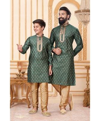 FATHER & SON Matching Indian Outfits 1