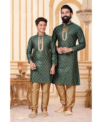 FATHER & SON Matching Indian Outfits 2