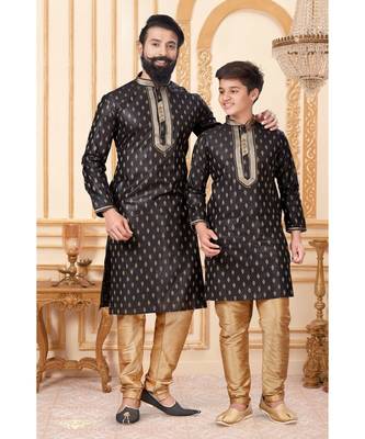 FATHER & SON Matching Indian Outfits 1