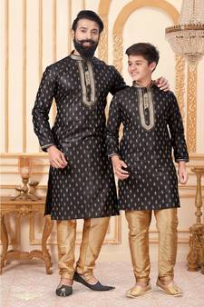FATHER & SON Matching Indian Outfits