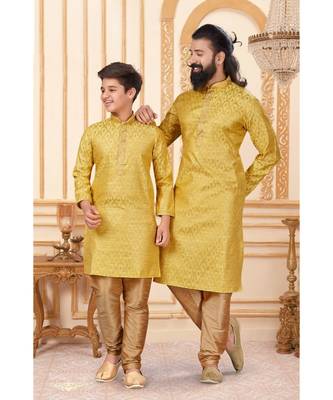FATHER & SON Matching Indian Outfits 1