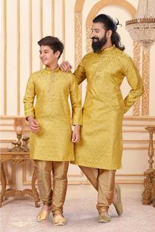 FATHER & SON Matching Indian Outfits