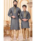 FATHER & SON Matching Indian Outfits