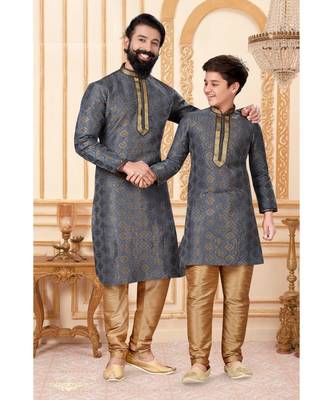 FATHER & SON Matching Indian Outfits 2
