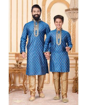 FATHER & SON Matching Indian Outfits 1