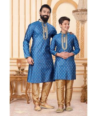 FATHER & SON Matching Indian Outfits 2