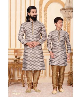FATHER & SON Matching Indian Outfits 2
