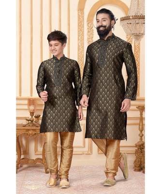 FATHER & SON Matching Indian Outfits 1