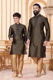FATHER & SON Matching Indian Outfits