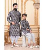 FATHER & SON Matching Indian Outfits