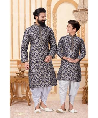 FATHER & SON Matching Indian Outfits 2