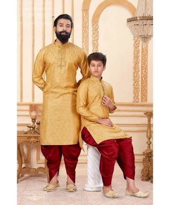 FATHER & SON Matching Indian Outfits 1