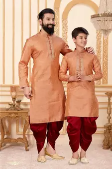 FATHER & SON Matching Indian Outfits