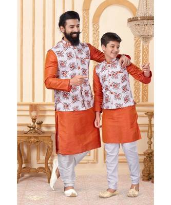 FATHER & SON Matching Indian Outfits 1