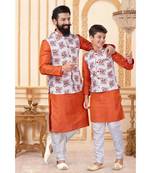 FATHER & SON Matching Indian Outfits