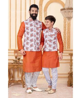 FATHER & SON Matching Indian Outfits 2